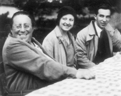 A picture with P Dubreil and M L Dubreil taken in Göttingen in the spring of 1931